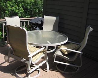 $60 - Patio table & chairs