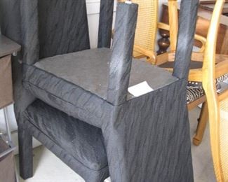 Nice Black Parsons chair