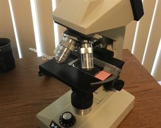 Brand new microscope by MEIJI has box looks to be never used
