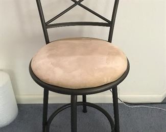 We have a set of two barstools 23 1/2 tall to the top of seats