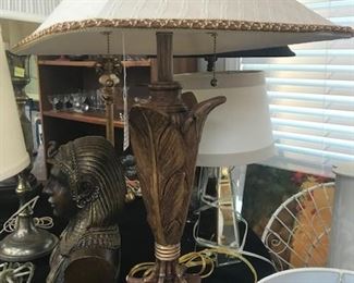 Carved Lamp