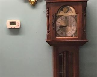 Eagle Mirror Grandfather Clock