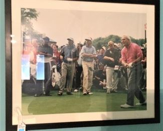 Golf Photo Framed 