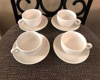 $ 10- Set of 4,  Espresso Cups and Saucers