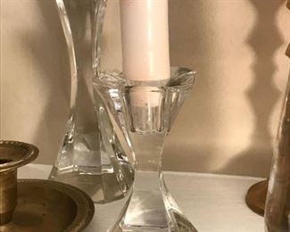 $9/Pr-Mid Century Villeroy and Bach Candle Sticks.  