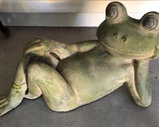 Yard Art Frog