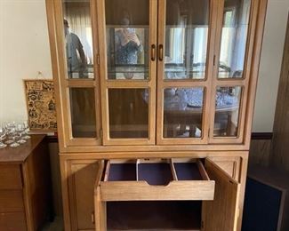 Vintage Dixie China Cabinet