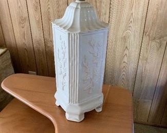 Mid Century Porcelain Lamps- Set of 2