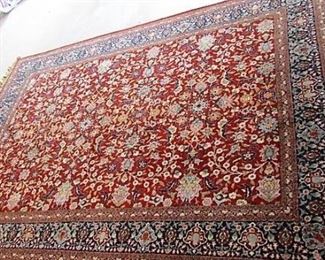 Beautiful Turkish HEREZ hand knotted carpet, 110 x 78