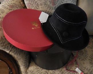 Vintage Hat & Hatbox from Japan Dept Store