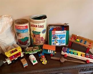 Collection of vitage toys