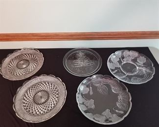 crystallike Serving Platters