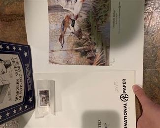 Ducks Unlimited Print and Stamp
