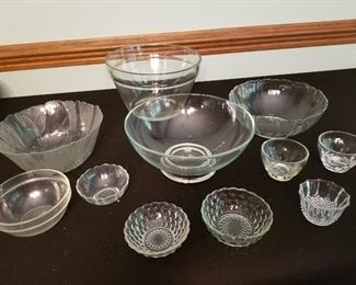 Glass Bowls 