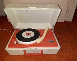 Vintage GE Record Player 