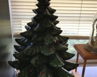 Ceramic Christmas Tree.