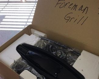 New Foreman grill