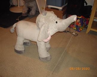 $20 Ride on Elephant for Toddler