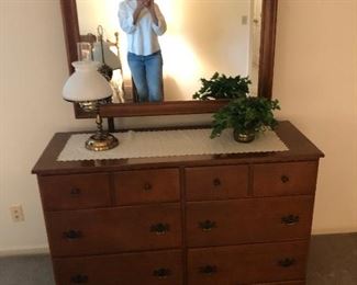 Chest of Drawers and Mirror
Ethan Allen