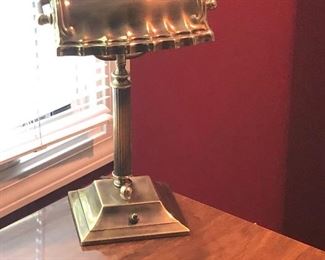 Brushed Brass Desk Lamp