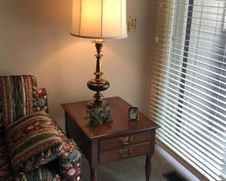 One of Two End Tables