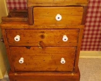 Antique Printer Cabinet