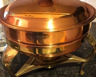 Copper Chafing Dish. very cool!