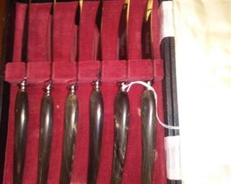 Buffalo Horn Knife Set Louis and Co.