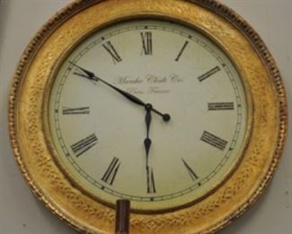 Marche Clock Co. Large Wall Clock $125