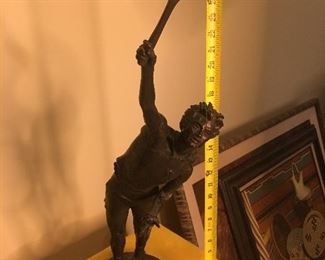Item #11 Tennis Statue $300 on Sale $200 