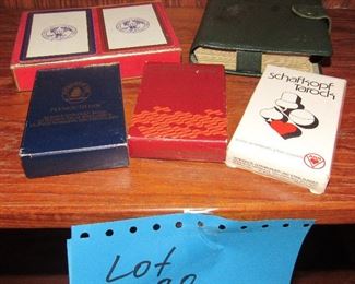 Lot 98 - Vintage playing cards $10.00