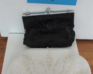 Lot 138 - Two vintage 1940's beaded purses $45.00 