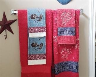 western themed towels and linens