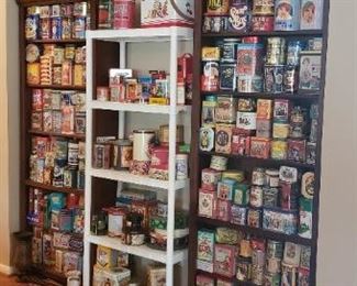 Huge tin can collection