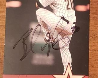 Bud Norris Houston Astros autograph