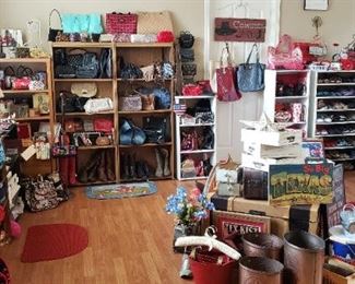 clothing, purses
