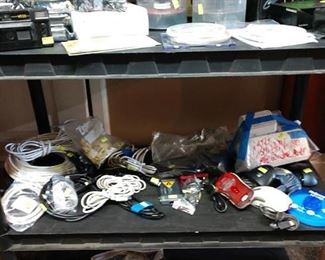 Garage Backroom:   Computer Stuff,  Wire (Lots of it) Mouse's,  AT&T Cisco    