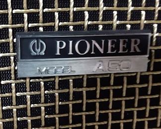 Garage Backroom:   Pair of Pioneer Model A50 Speakers