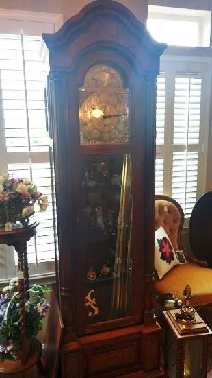 Living Room:   Grandfather Clock