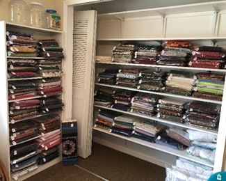 It just looks like the last sale - however, this is all new fabric