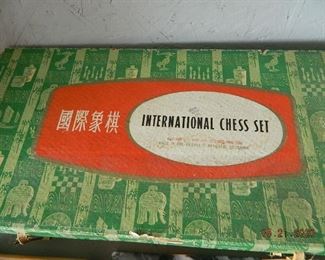 chess sets and boards