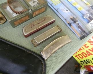 vintage harmonicas