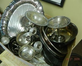 sterling and silver plate items