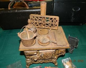 miniature cast iron stove