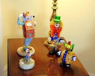 Ron Lee & Murano Clowns