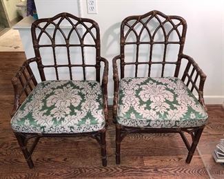 Pair of McGuire chairs $450