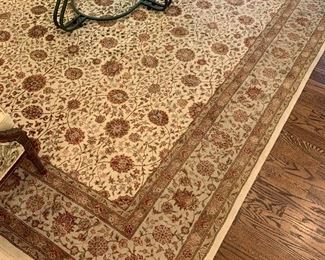 Wool carpet in excellent condition 9'6"x12' - $1800