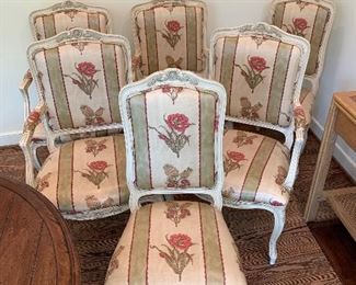 Set of six chairs in excellent condition. $850