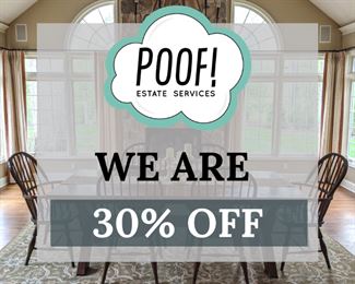WE ARE 30 OFF