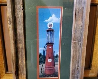 Philips 66 in Rustic Frame